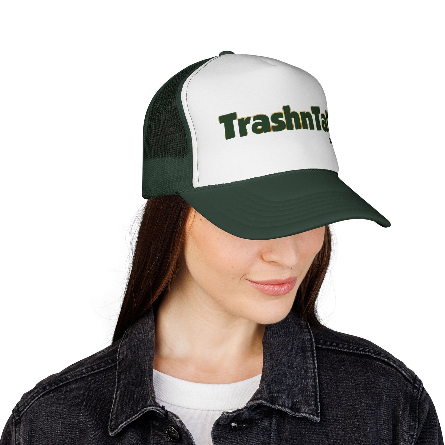 Trash Talk Trucker Cap, Funny Hat for Gamers, Outdoor Activities, Casual Style, Gift for Friends, Summer Essential