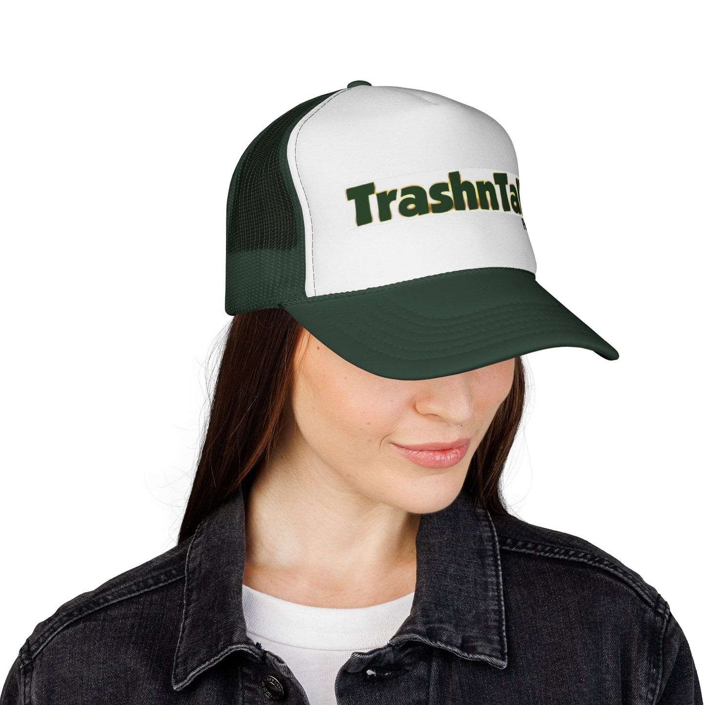 Trash Talk Trucker Cap, Funny Hat for Gamers, Outdoor Activities, Casual Style, Gift for Friends, Summer Essential