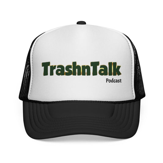 Trash Talk Trucker Cap, Funny Hat for Gamers, Outdoor Activities, Casual Style, Gift for Friends, Summer Essential