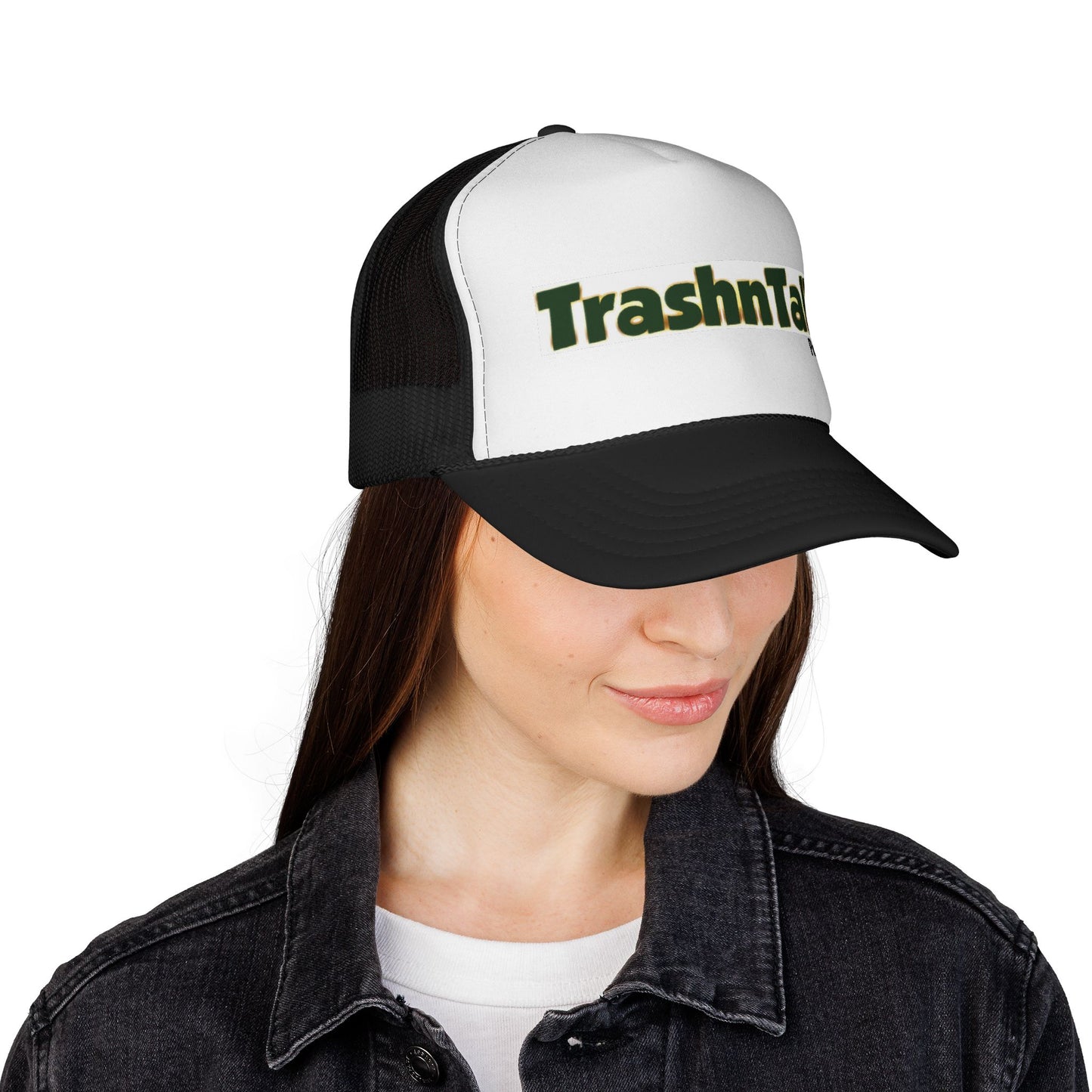 Trash Talk Trucker Cap, Funny Hat for Gamers, Outdoor Activities, Casual Style, Gift for Friends, Summer Essential
